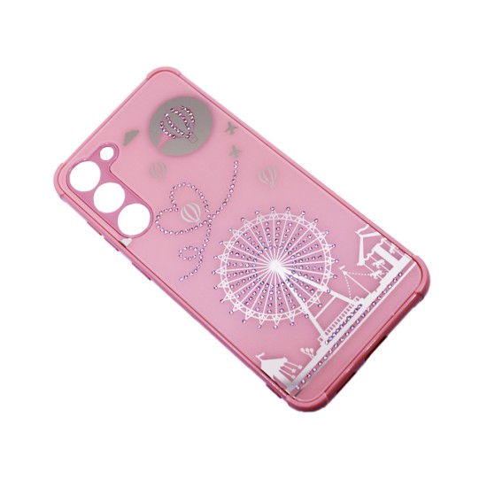 Capa Duro Designer para Samsung Galaxy S23 Plus Rosa